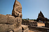 Mamallapuram - Tamil Nadu. The Shore Temple. 